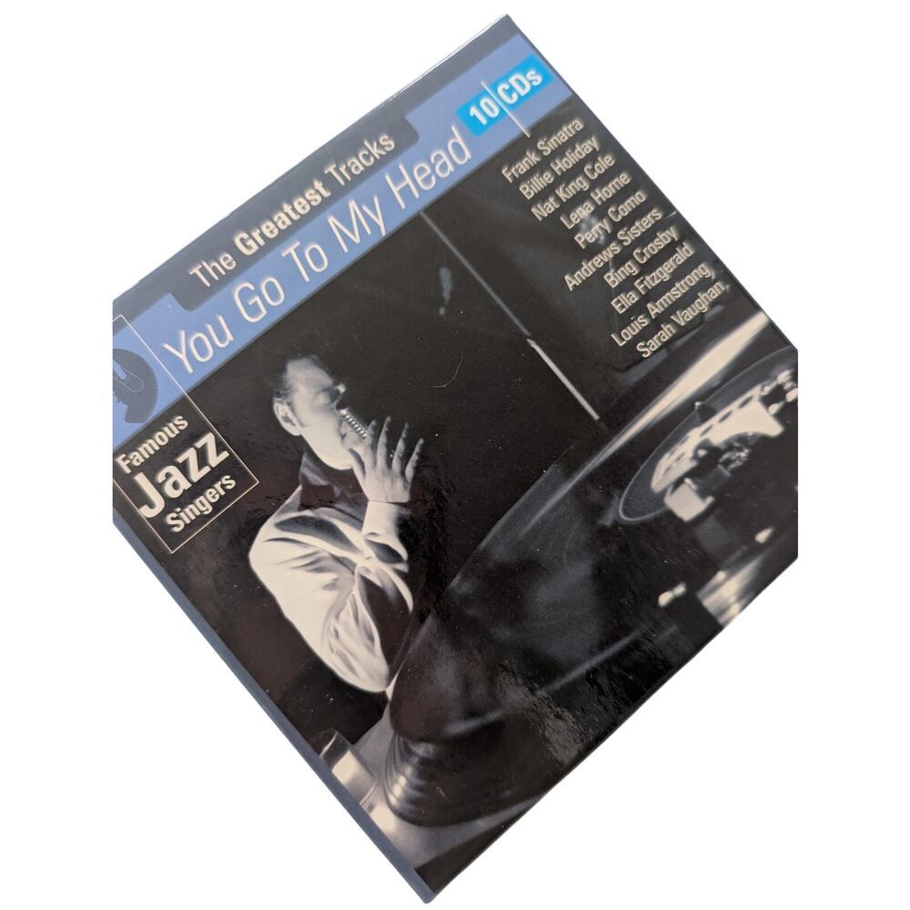 10 CD SET! FAMOUS JAZZ SINGERS! SINATRA, HOLIDAY, NAT KING COLE, ARMSTRONG, +++!